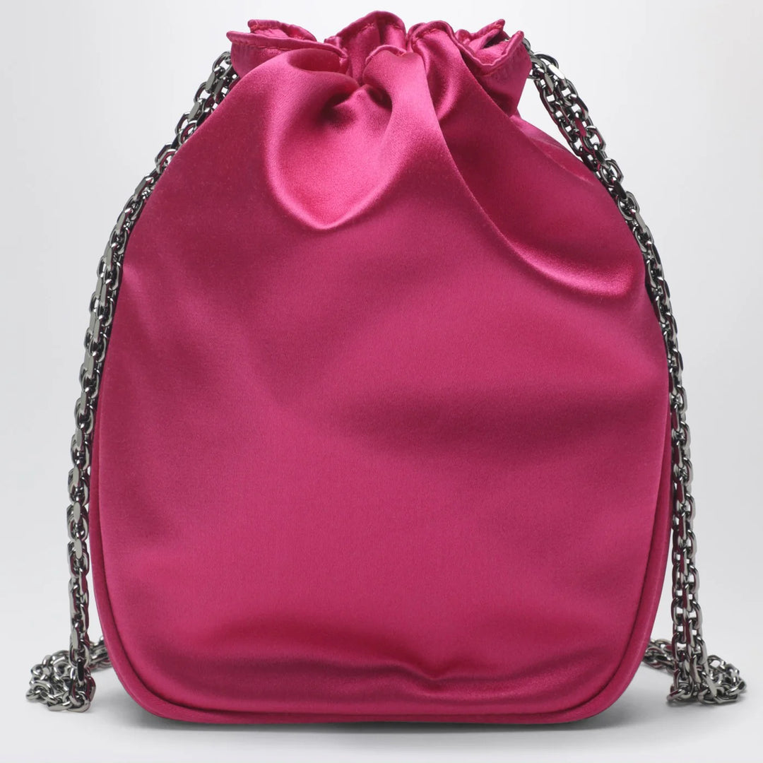 ROGER VIVIER - Nano Pilgrim bag in fuchsia satin