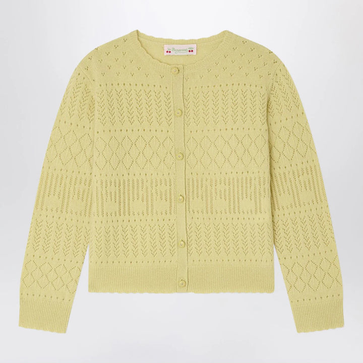 Bonpoint - Enza light green cashmere cardigan