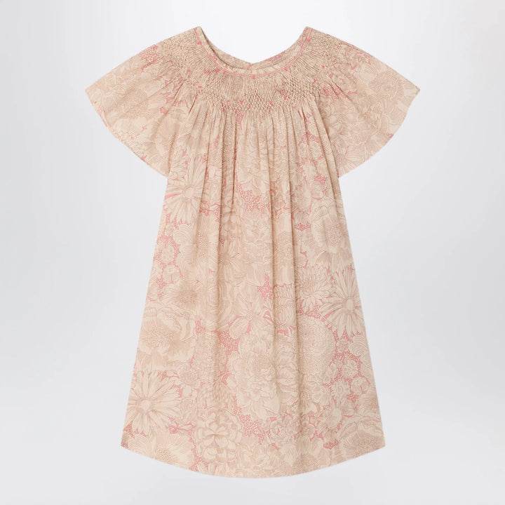 Bonpoint - Arlene pink dress in Liberty fabric