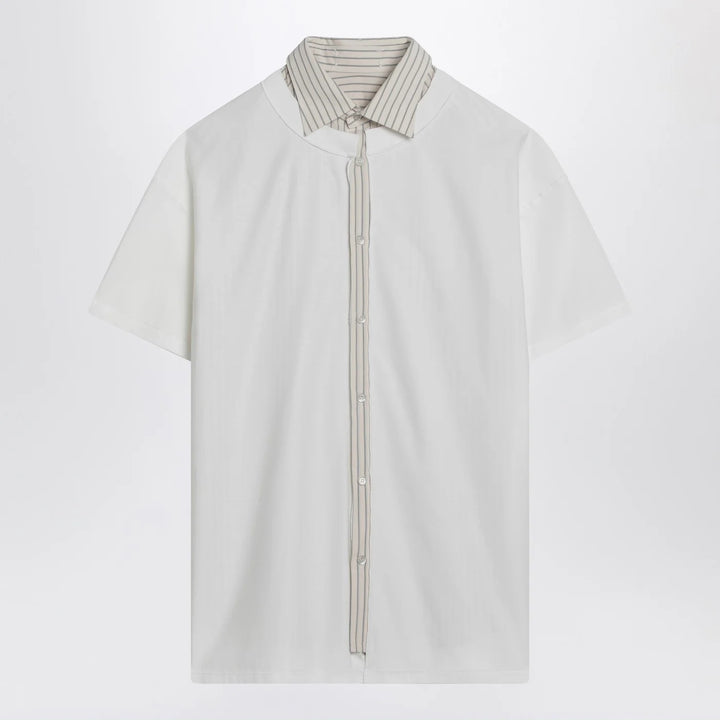 Maison Margiela - White reversed shirt T-shirt