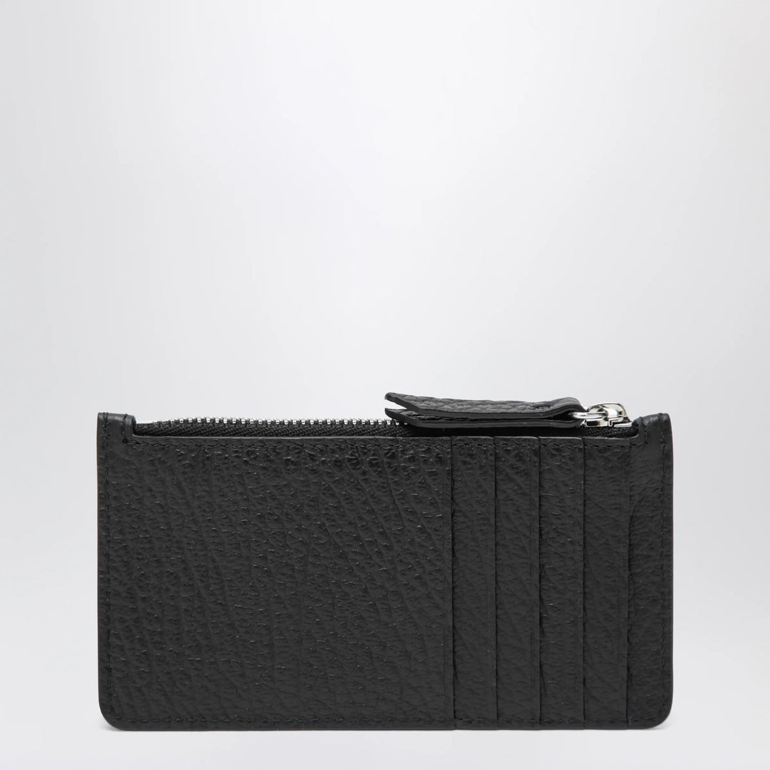 Maison Margiela - Black Four Stitches Zip Cardholder