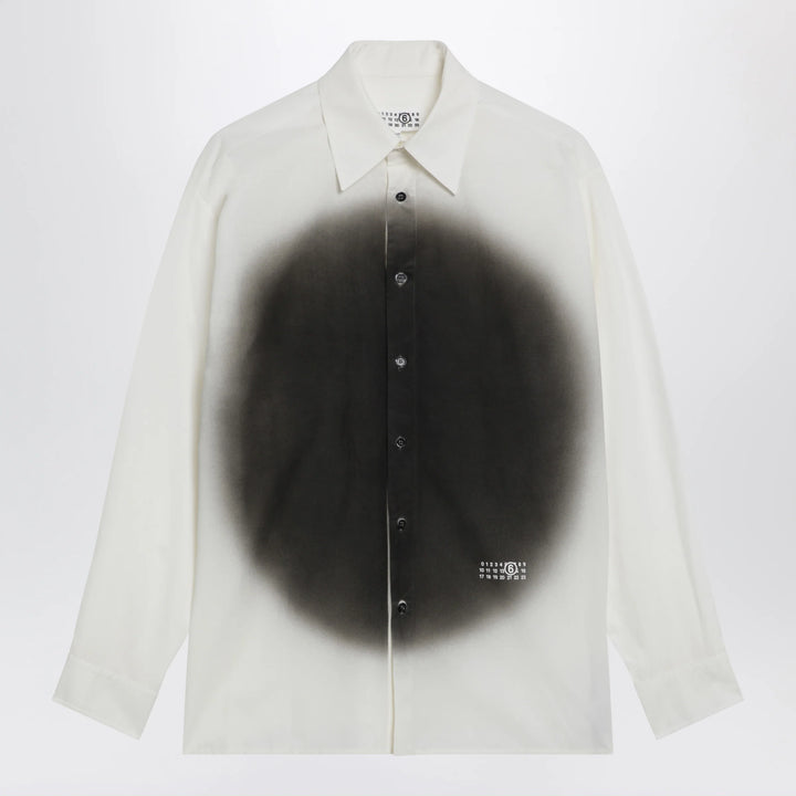 MM6 Maison Margiela - White shirt with spray print