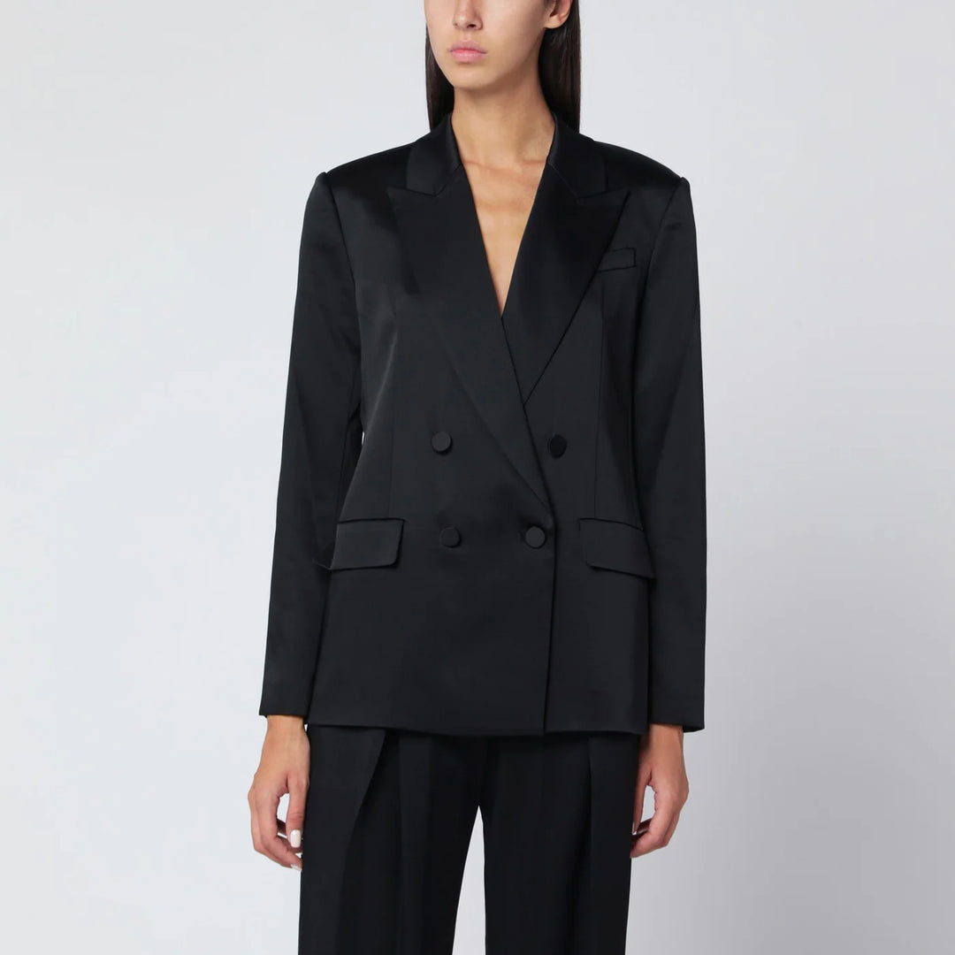 SIMKHAI - Black double-breasted jacket