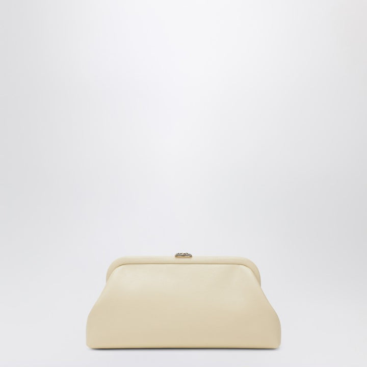 Jimmy Choo Skylar clutch in butter-colored leather