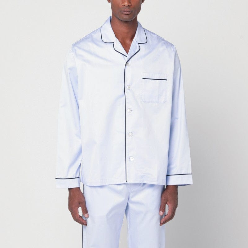 Underwear Tekla - Light blue pyjama shirt - L Brand