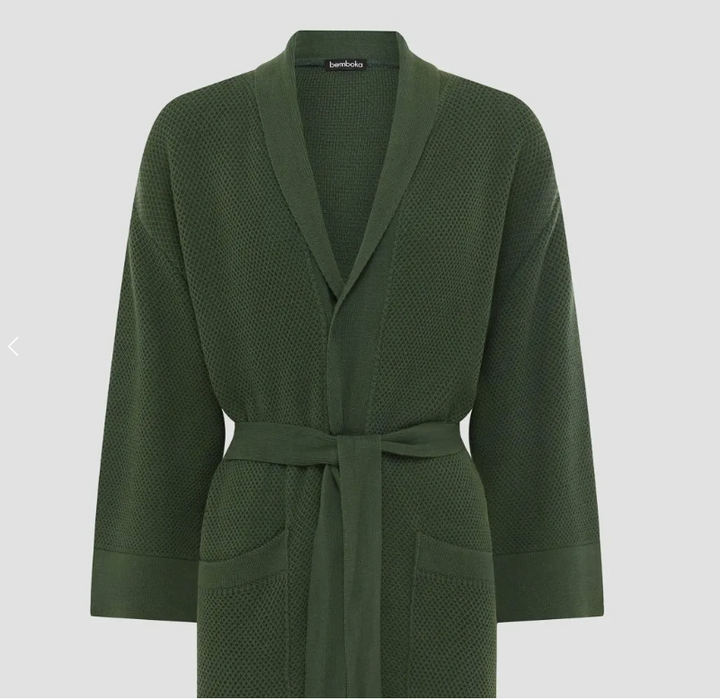 Bemboka Pure Cotton Knitted Bathrobes