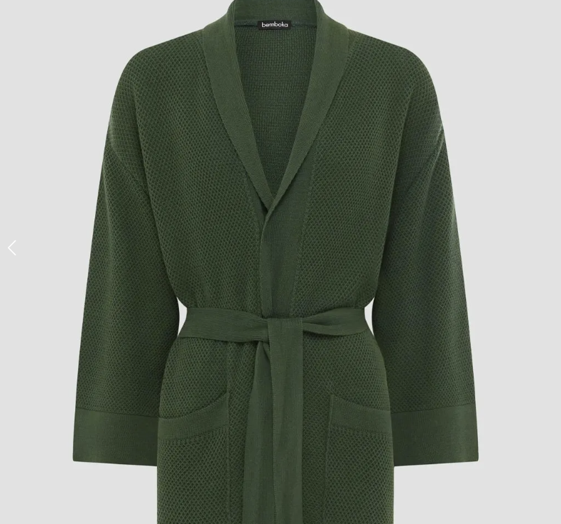 Bemboka Pure Cotton Knitted Bathrobes