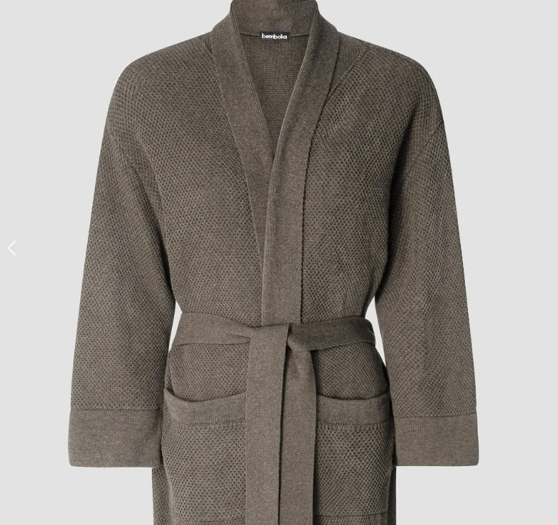 Bemboka Pure Cotton Knitted Bathrobes