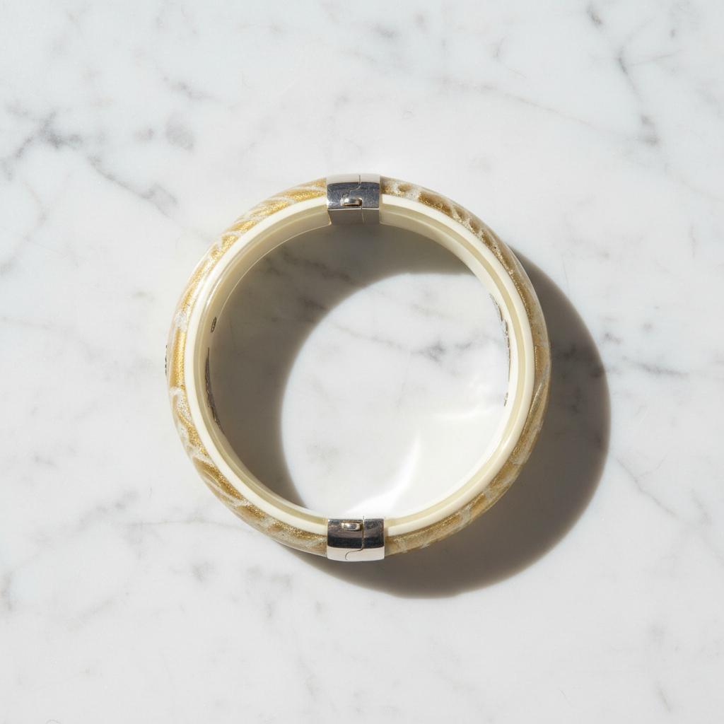 Antonella Piacenti Bangle Flat Lay Marble