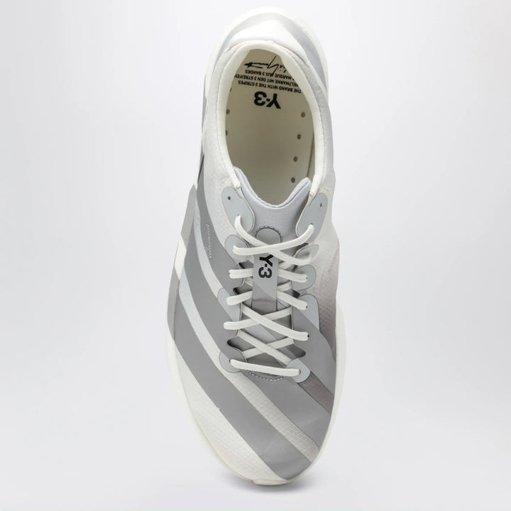 adidas Y-3 - Adios 9 mesh trainers in chalk white and grey Brand
