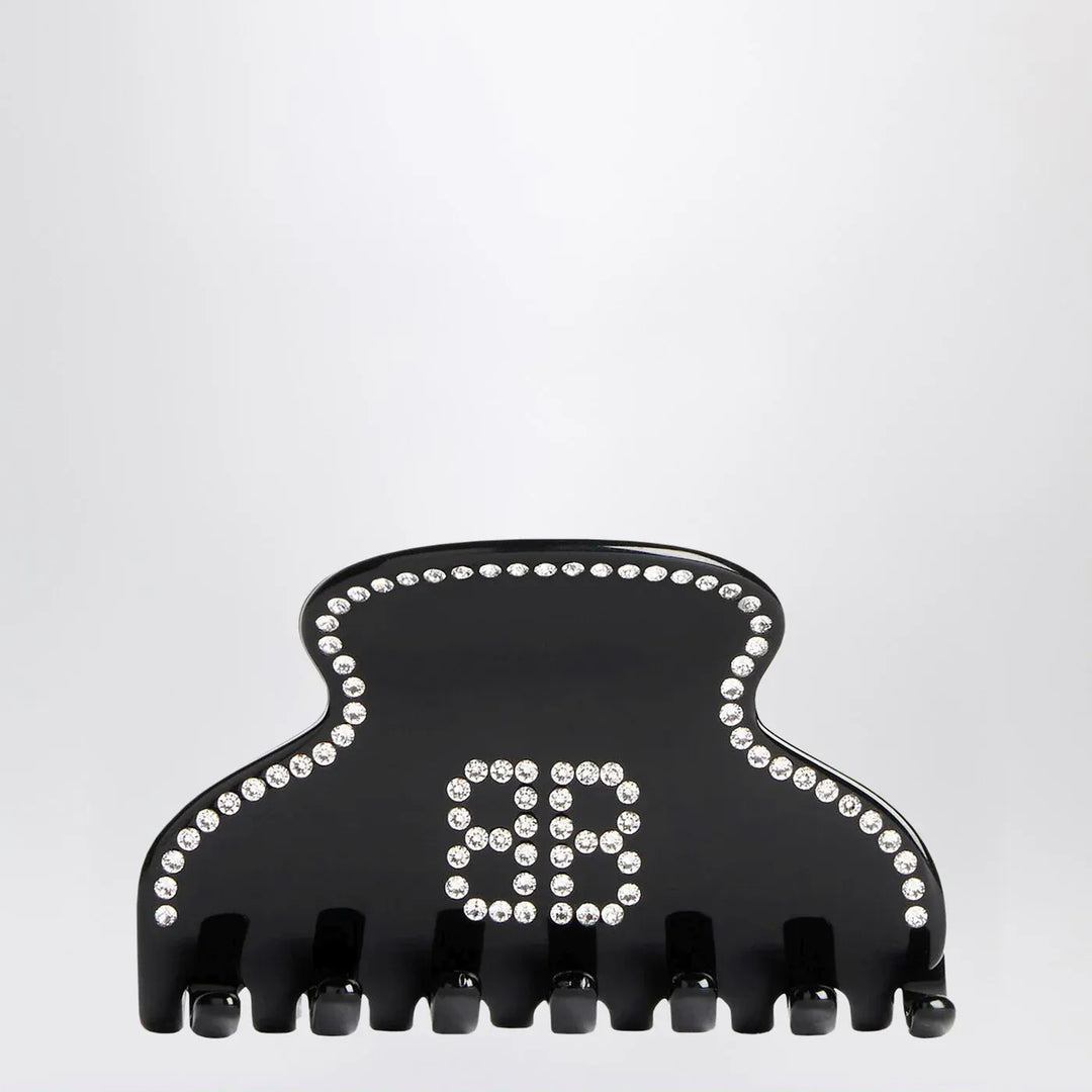 Balenciaga - Holli BB hair clip black Brand Apparel &amp; Accessories TU