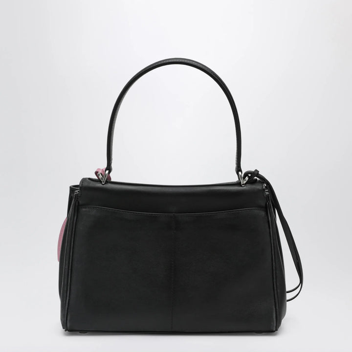 Balenciaga - Small black Rodeo bag in smooth calf leather with charm Brand Apparel &amp; Accessories U