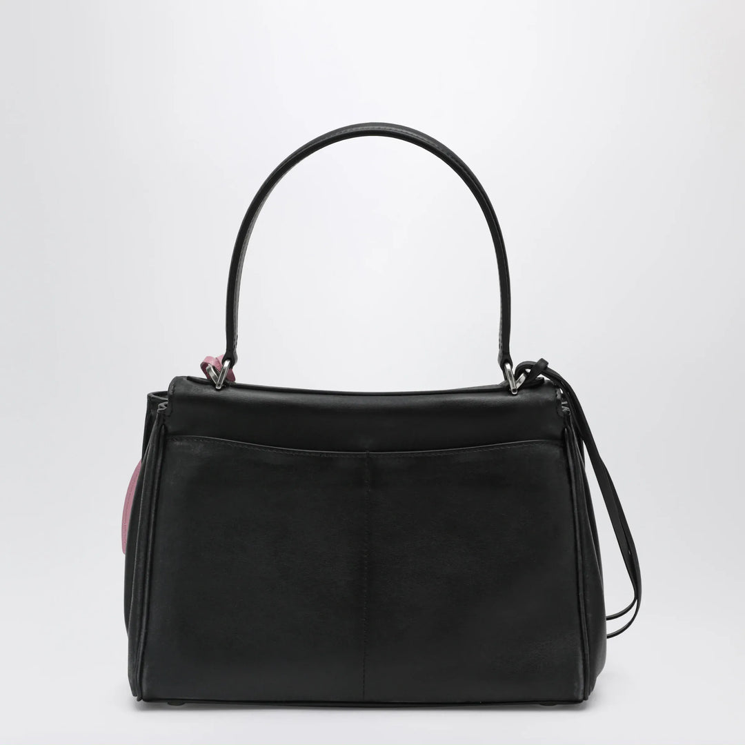 Balenciaga - Small black Rodeo bag in smooth calf leather with charm Brand Apparel &amp; Accessories U