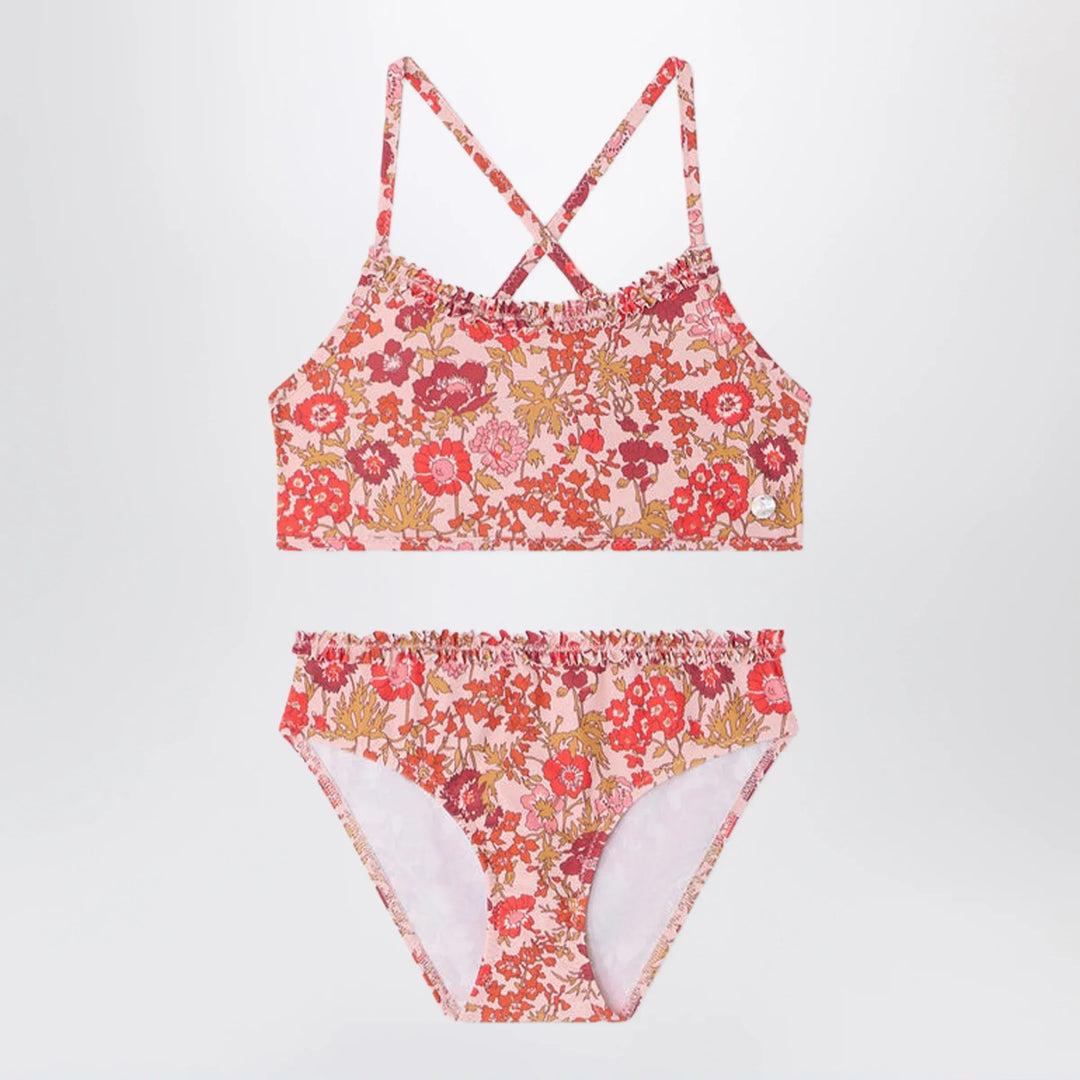 Bonpoint - Lais pink swimsuit in Liberty fabric Brand Apparel &amp; Accessories 10