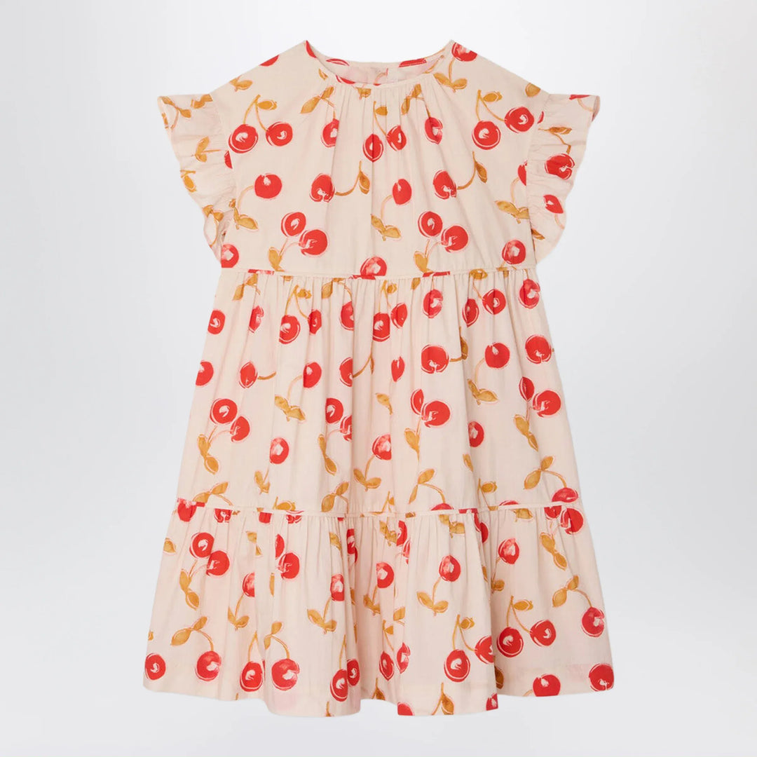 Bonpoint - Leontine écru dress with ruffles Brand Apparel &amp; Accessories 4