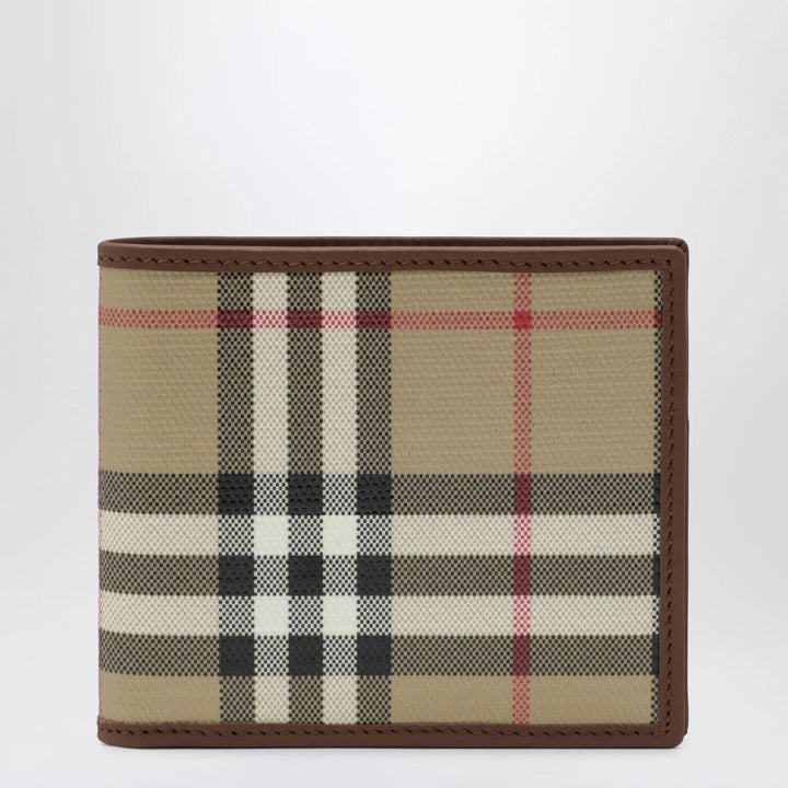 Burberry - Beige Check bifold wallet Brand Apparel &amp; Accessories U