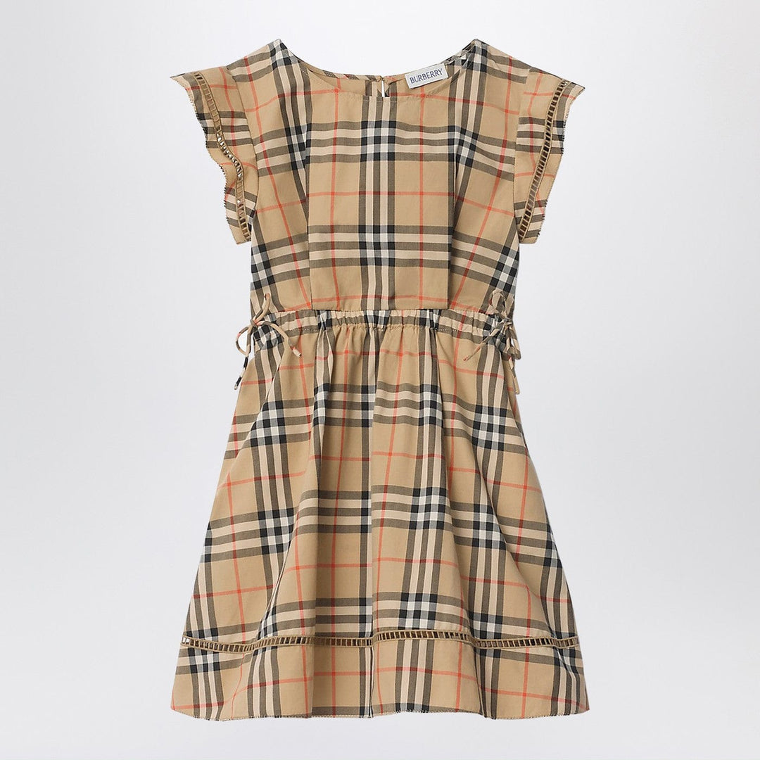 Apparel &amp; Accessories Burberry - Beige dress with Check pattern Brand