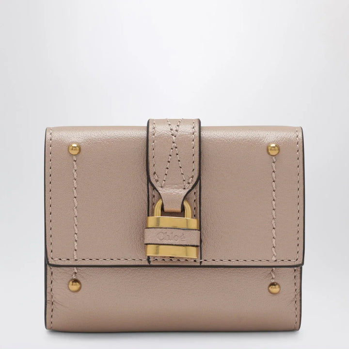Chloé - Mini pink Paddington trifold leather wallet Brand Apparel &amp; Accessories TU