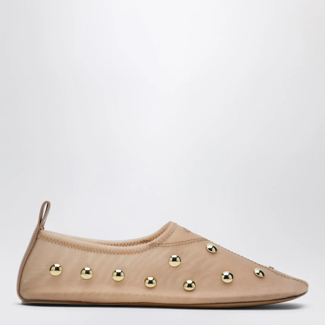 Chloé - Rita Blushy Beige ballet flats in transparent mesh Brand Apparel &amp; Accessories 38 IT