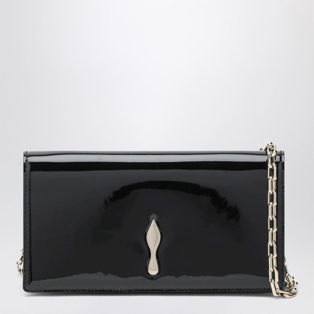 Apparel &amp; Accessories TU Christian Louboutin - Bettina black patent clutch Brand