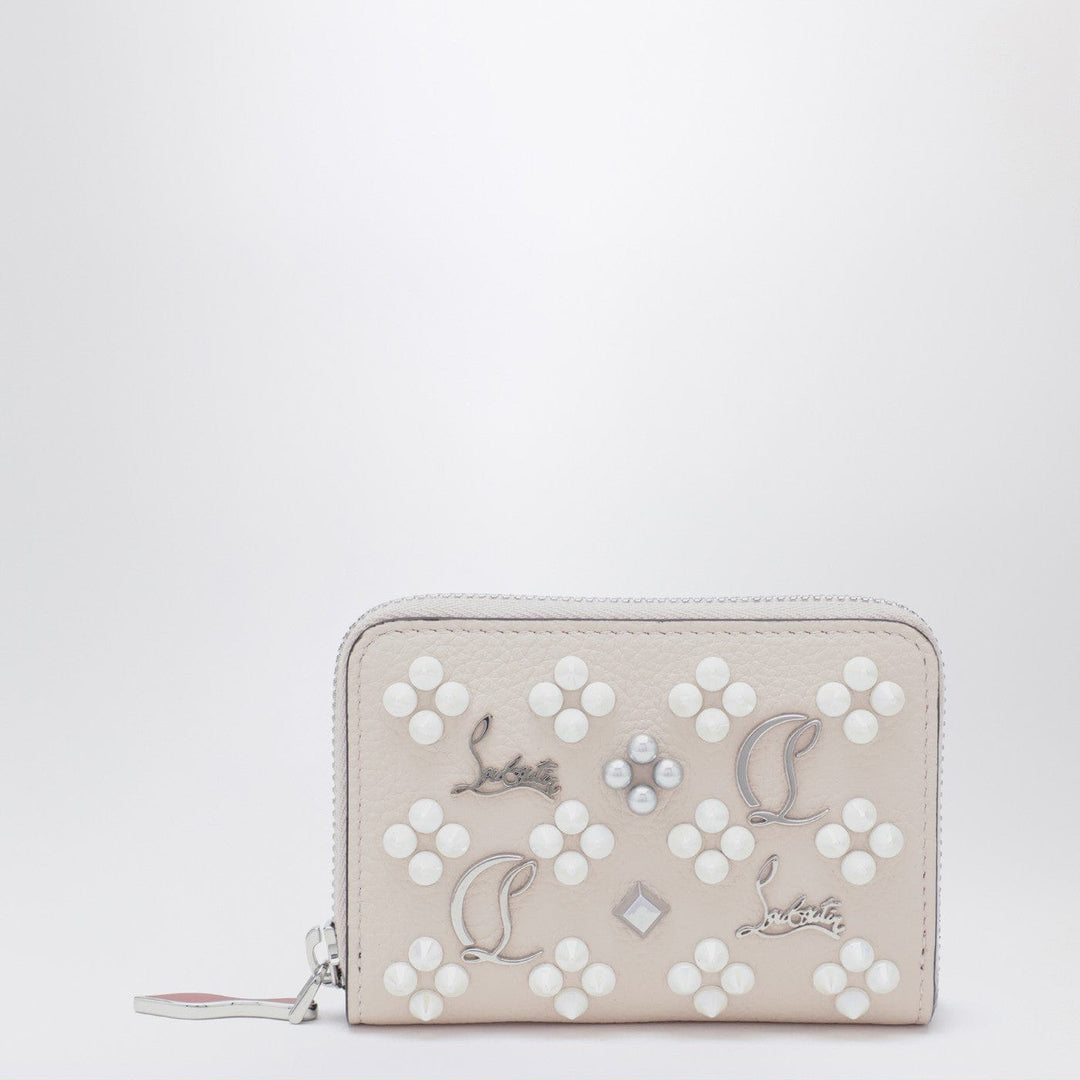 Apparel &amp; Accessories TU Christian Louboutin - Panettone coin purse in grained calfskin and spikes Brand