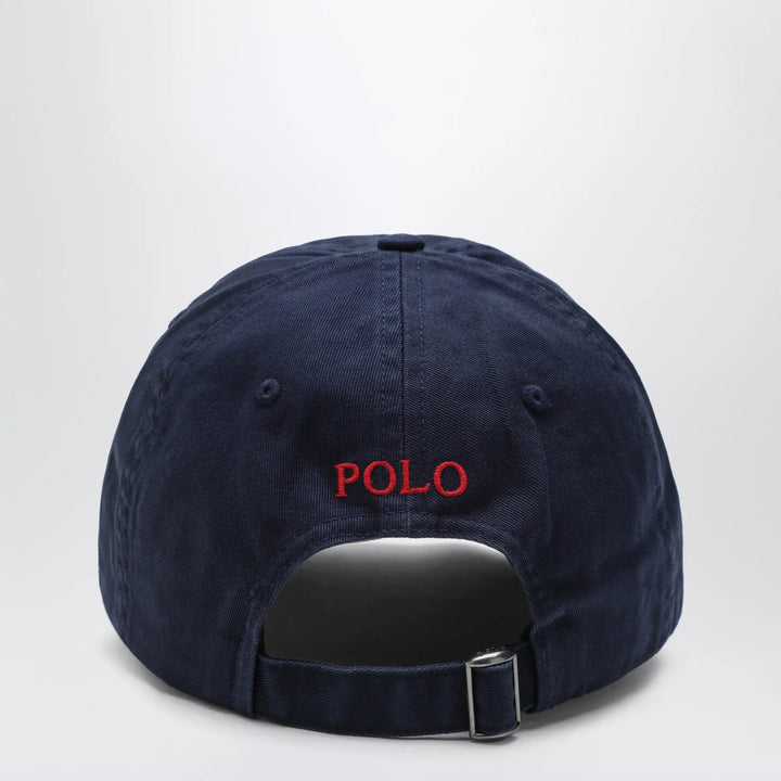 Polo Ralph Lauren - Newport Navy / Red baseball cap with logo Brand Apparel &amp; Accessories > Clothing Accessories > Hats U