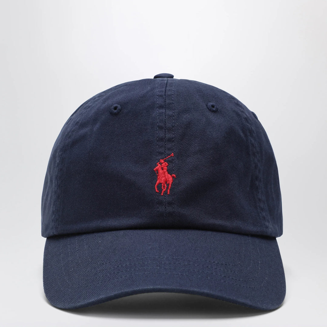 Polo Ralph Lauren - Newport Navy / Red baseball cap with logo Brand Apparel &amp; Accessories > Clothing Accessories > Hats U