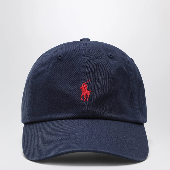 Polo Ralph Lauren - Newport Navy / Red baseball cap with logo Brand Apparel &amp; Accessories > Clothing Accessories > Hats U