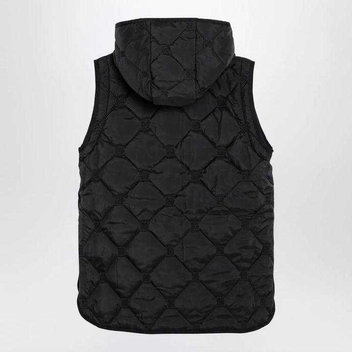 Givenchy - Black quilted parka with removable sleeves Brand Apparel &amp; Accessories > Clothing > Outerwear > Coats &amp; Jackets 10