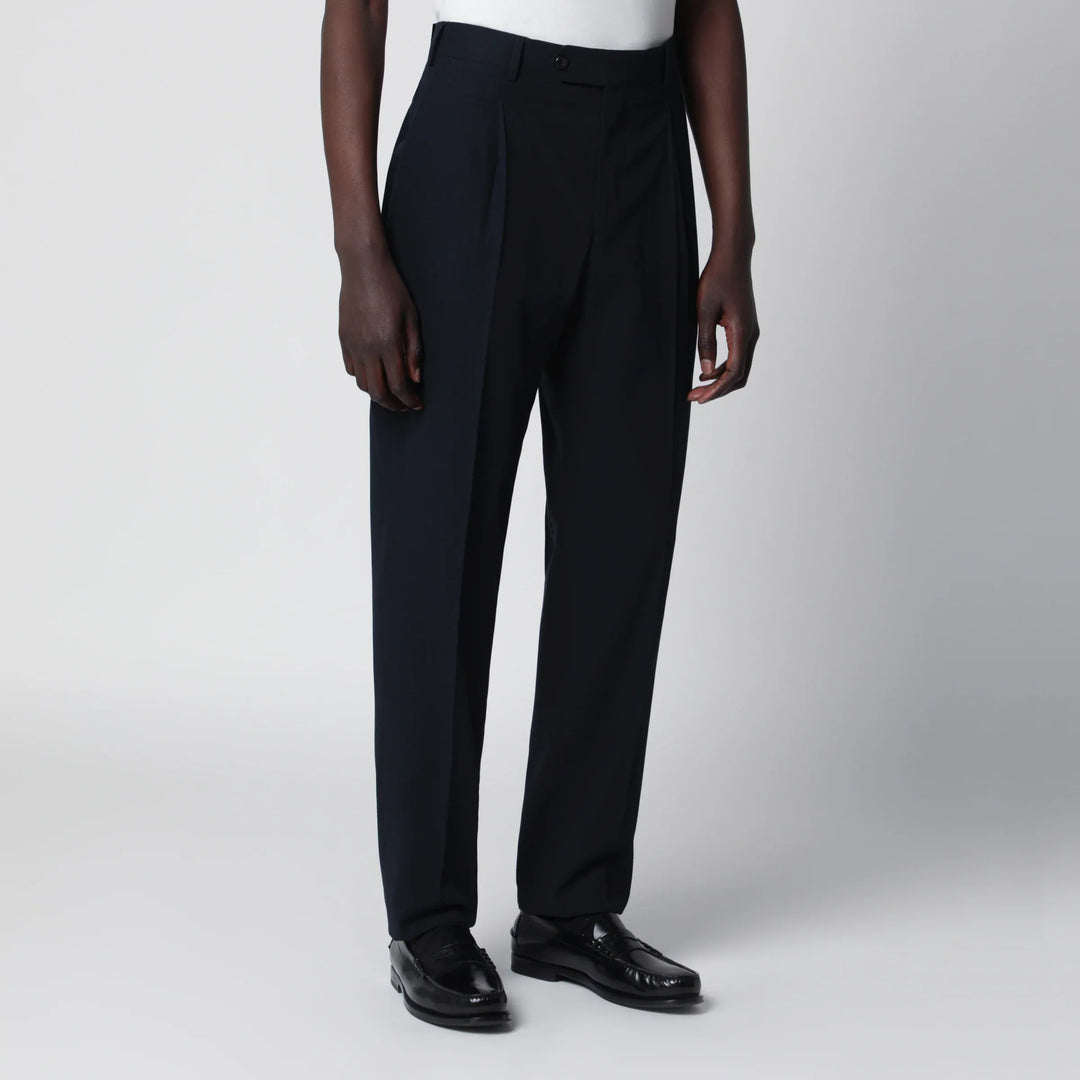PT Torino - Blue cotton trousers Brand Apparel &amp; Accessories > Clothing > Pants 46 IT