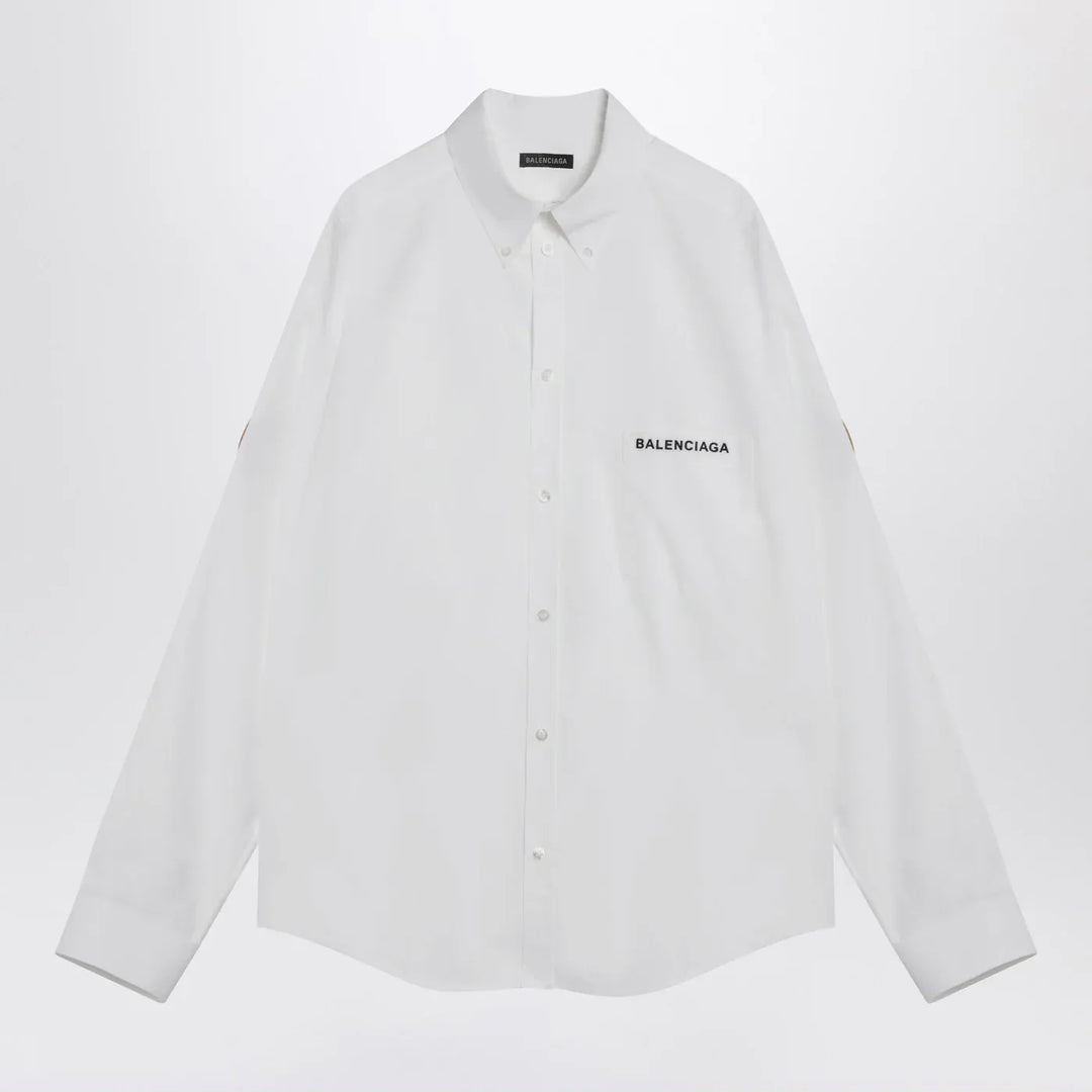 Balenciaga - White Uniform Merch button-down shirt Brand Apparel &amp; Accessories > Clothing > Shirts &amp; Tops 39