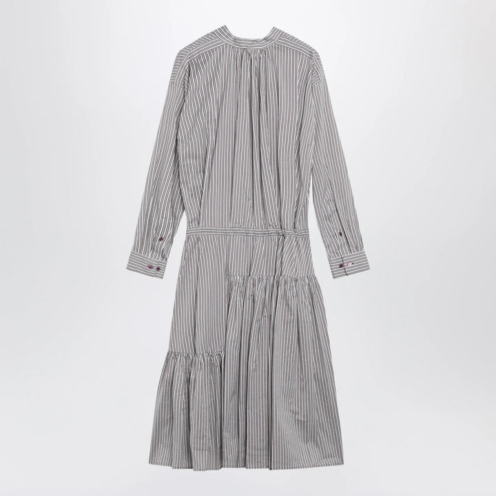 Dries Van Noten - Striped shirt dress in cotton and silk Brand Apparel &amp; Accessories > Clothing > Shirts &amp; Tops