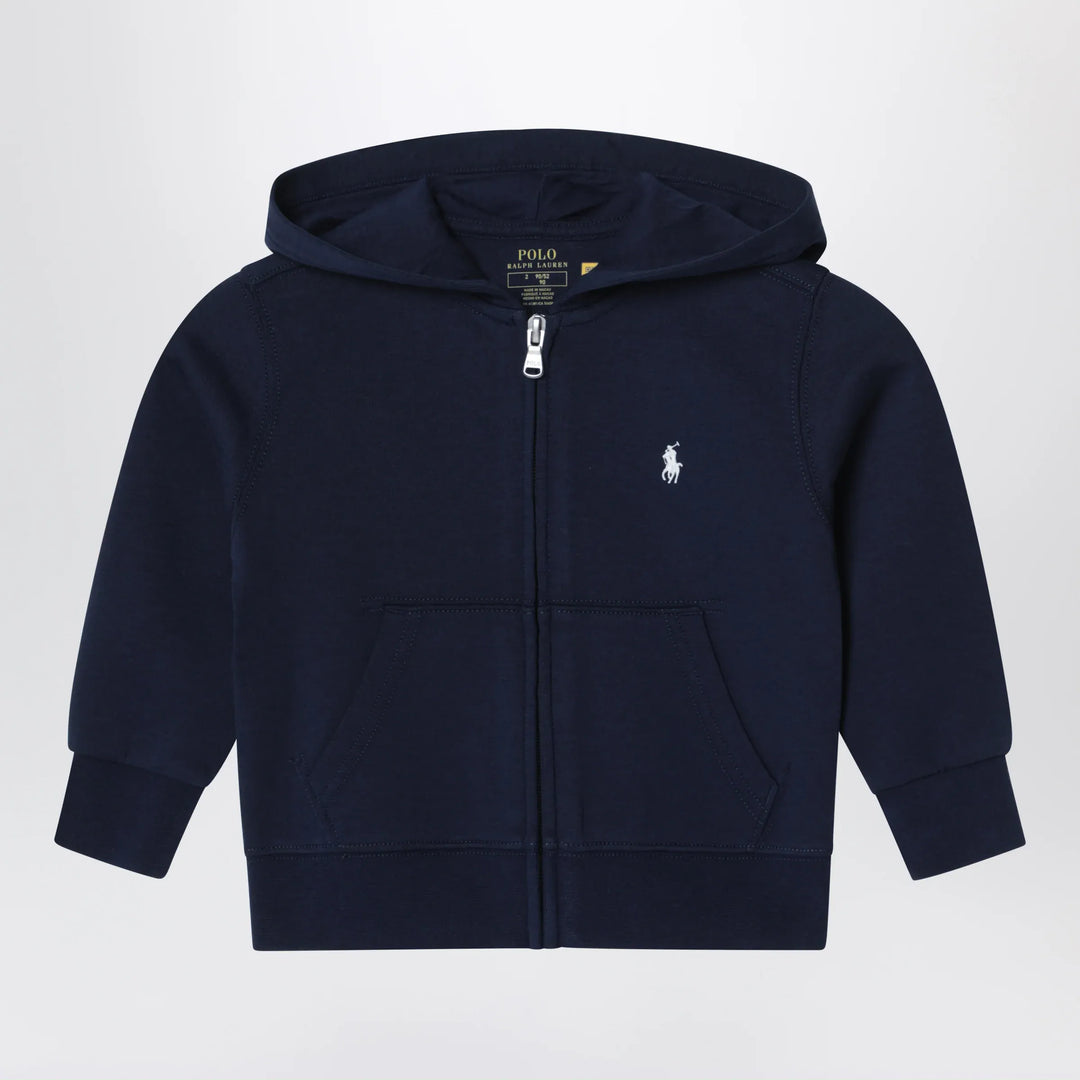 Polo Ralph Lauren - Navy blue zip-up sweatshirt Brand Apparel & Accessories > Clothing > Shirts & Tops 3