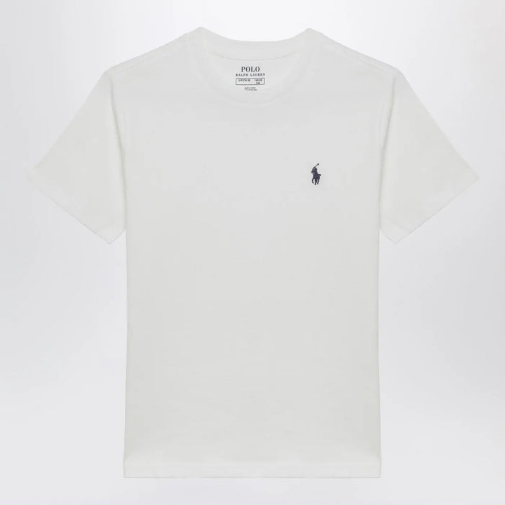 Polo Ralph Lauren - White cotton T-shirt Brand Apparel &amp; Accessories > Clothing > Shirts &amp; Tops S