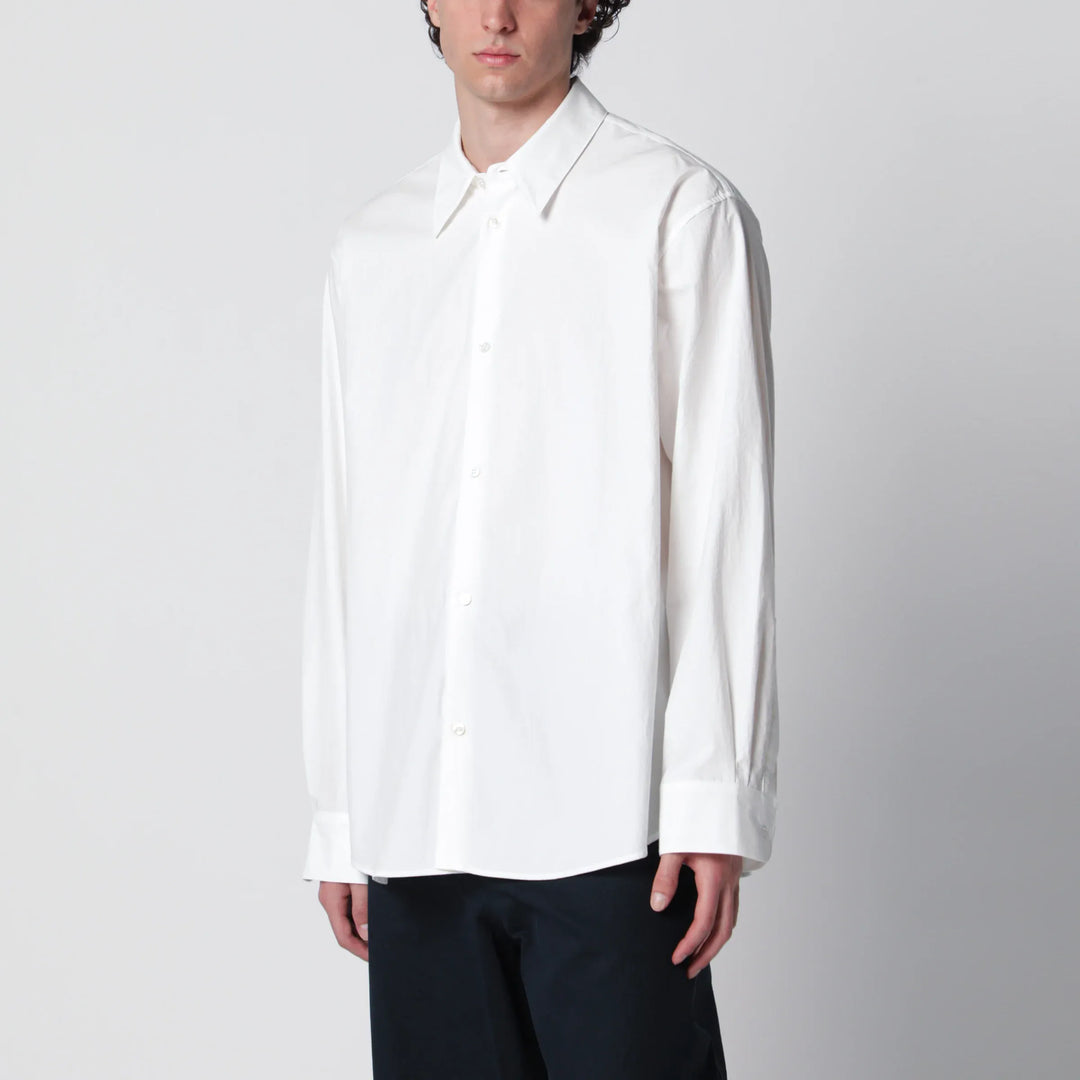 STUDIO NICHOLSON - White cotton shirt Brand Apparel & Accessories > Clothing > Shirts & Tops S