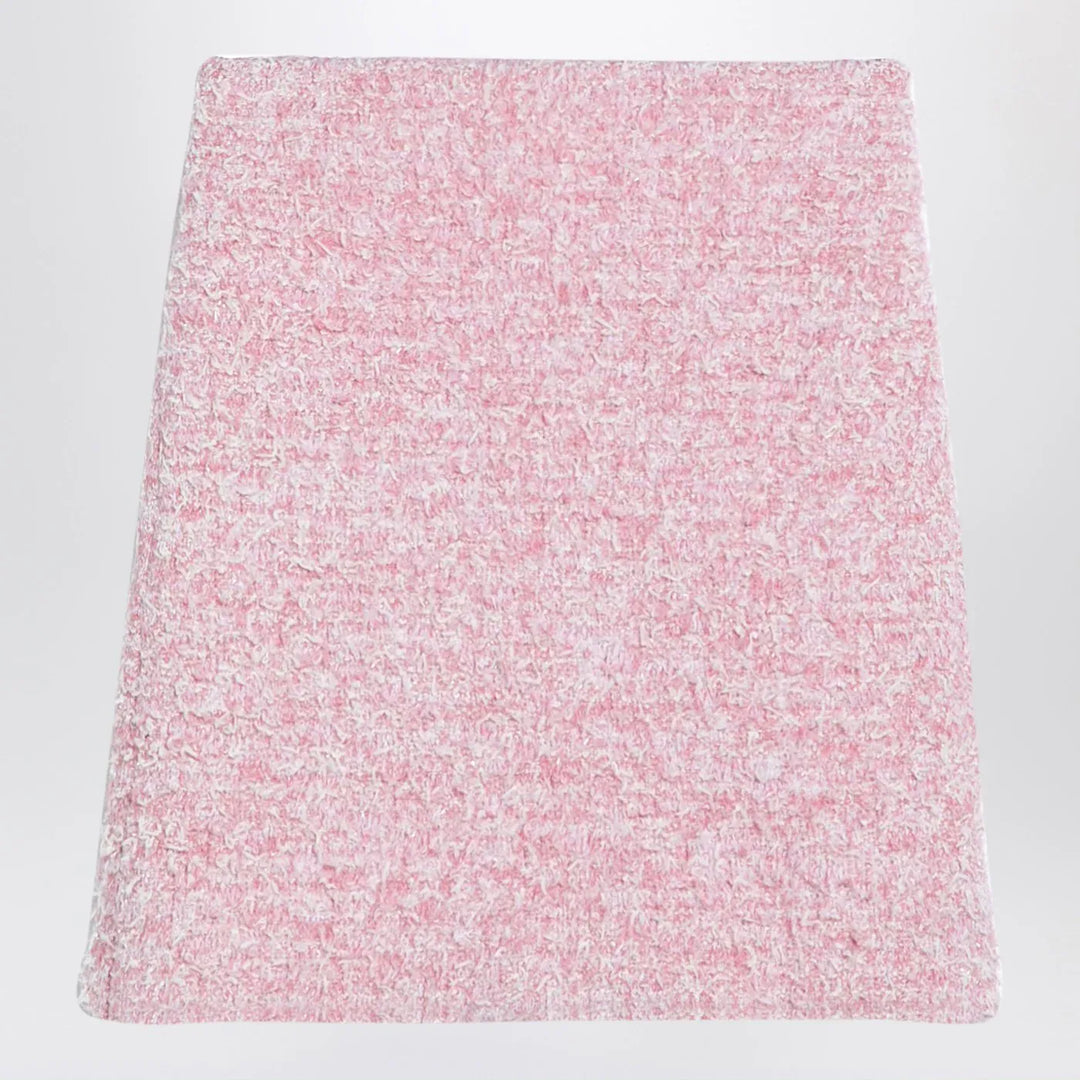 Balenciaga - Pink cotton blend tweed mini skirt Brand Apparel & Accessories > Clothing > Skirts M