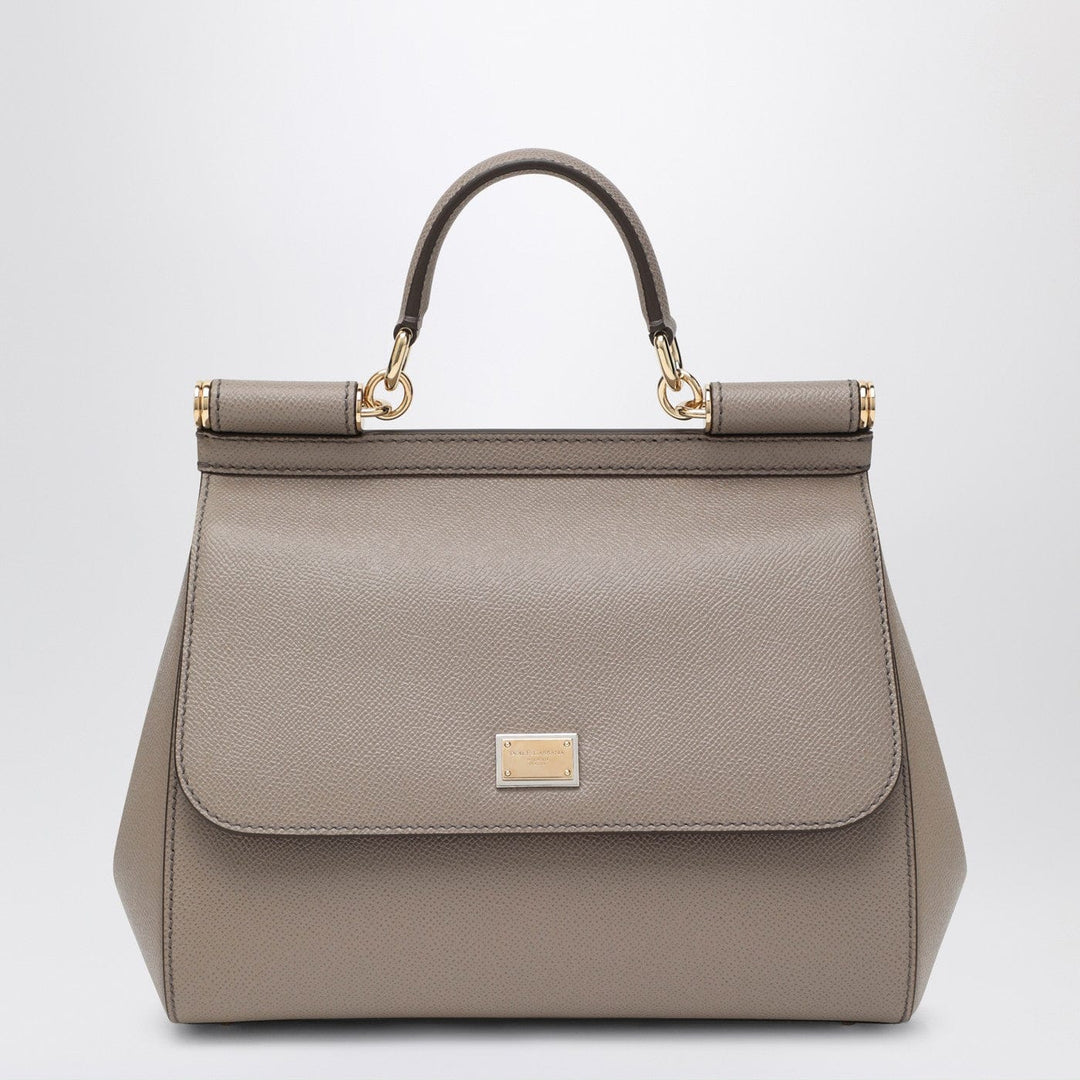 Apparel & Accessories TU Dolce&Gabbana - Large mud colour Sicily Hand Bag Brand