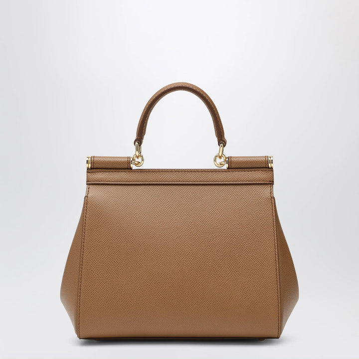 Dolce&amp;Gabbana - Medium caramel Sicily Hand Bag Brand Apparel &amp; Accessories TU