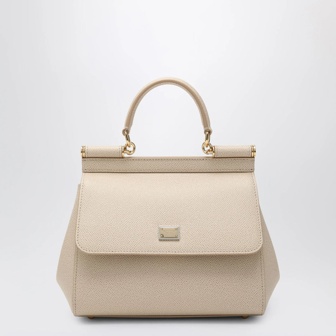 Dolce&amp;Gabbana - Medium Sicily handbag in nude pink Brand Apparel &amp; Accessories TU