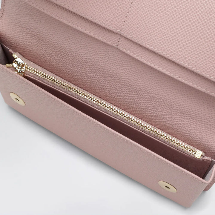 Dolce&amp;Gabbana - Pink mini bag in Dauphine leather with logo tag Brand Apparel &amp; Accessories TU