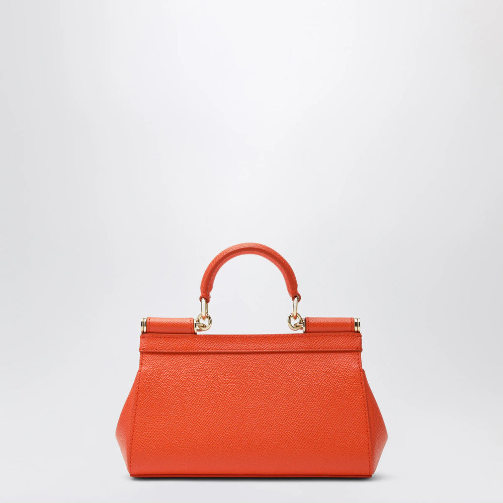 Dolce&Gabbana - Small orange Sicily handbag Brand Apparel & Accessories TU
