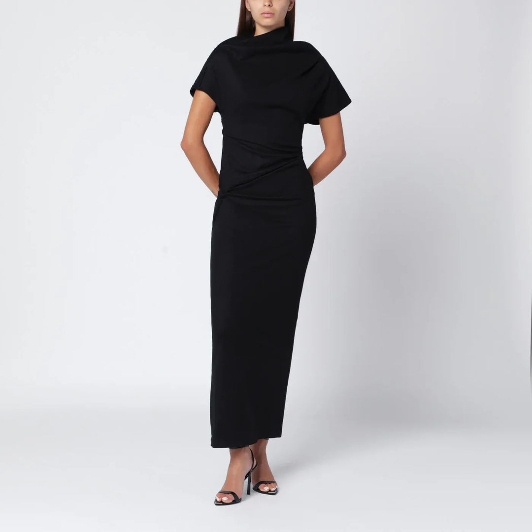 Entire Studios - Black wool midi dress Brand Apparel &amp; Accessories S