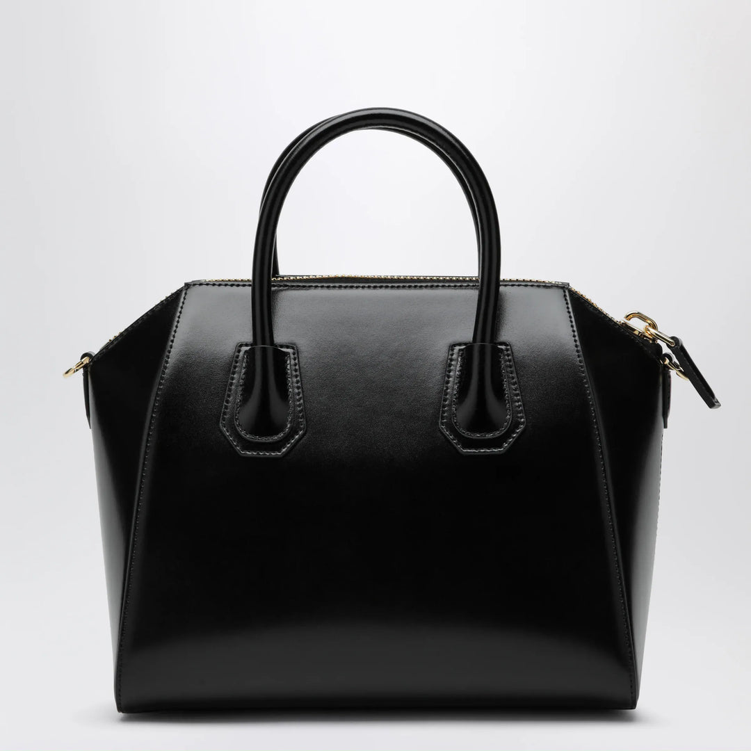 Givenchy - Small Black Antigona Bag In Leather Brand Apparel &amp; Accessories TU