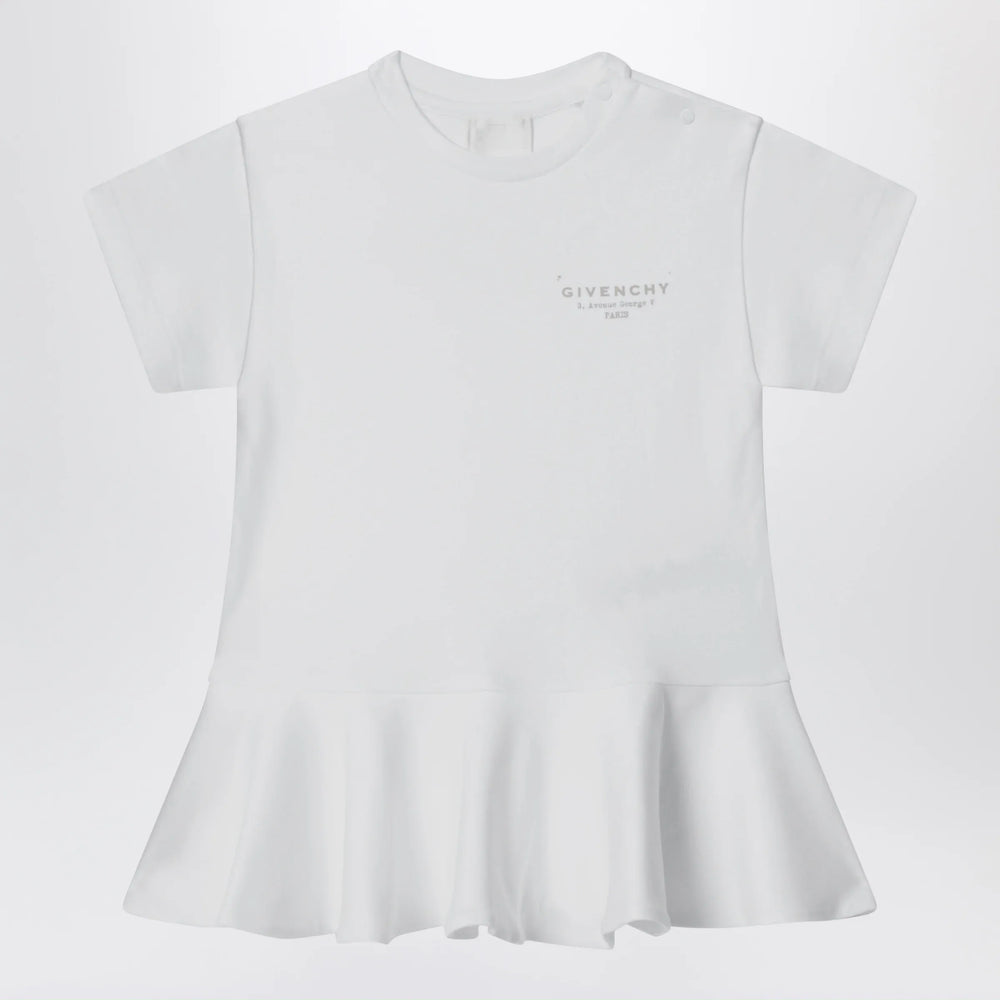Givenchy - White dress with logo print Brand Apparel & Accessories 2A