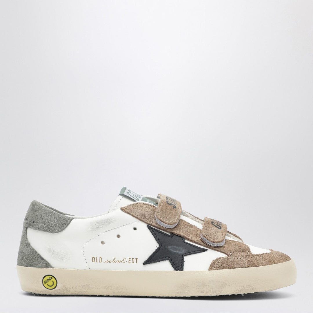 Apparel & Accessories Golden Goose - White/brown/black Old School trainers Brand