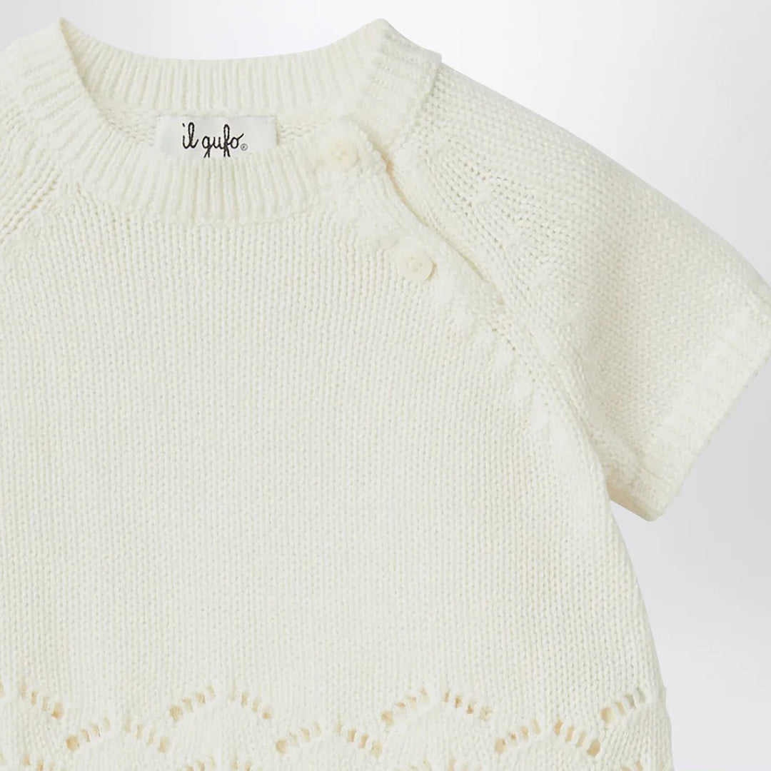 Il Gufo - White milk set in organic cotton Brand Apparel &amp; Accessories 9
