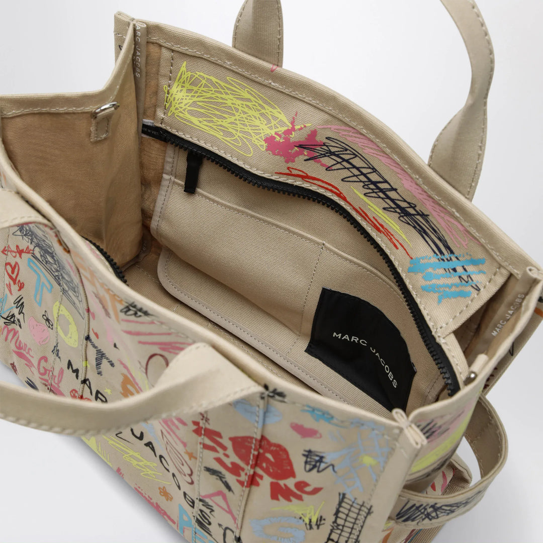 Marc Jacobs - The Tote Bag medium beige with punk lettering Brand Apparel &amp; Accessories > Jewelry TU