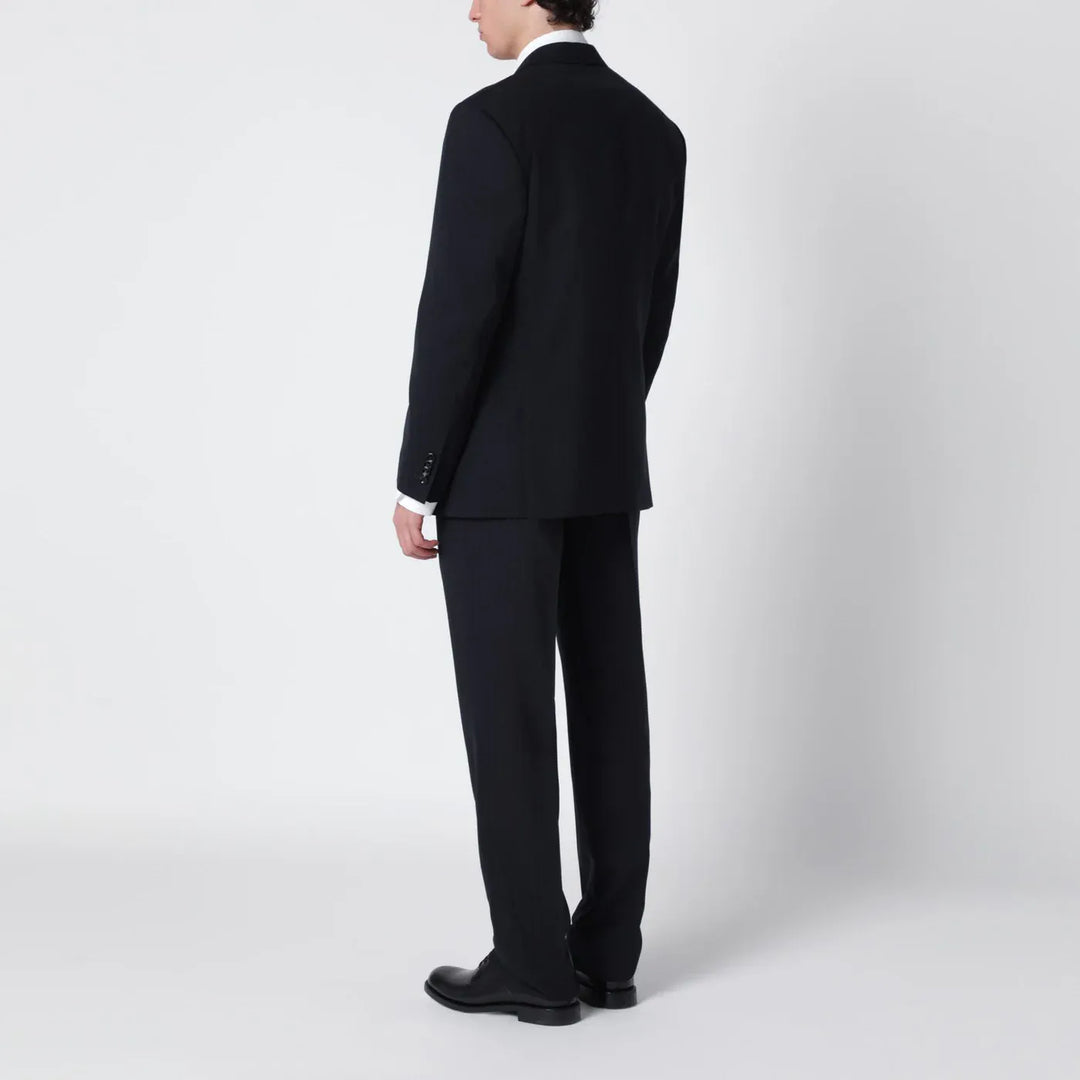 Lardini - Blue pinstripe wool single-breasted suit Brand Apparel &amp; Accessories