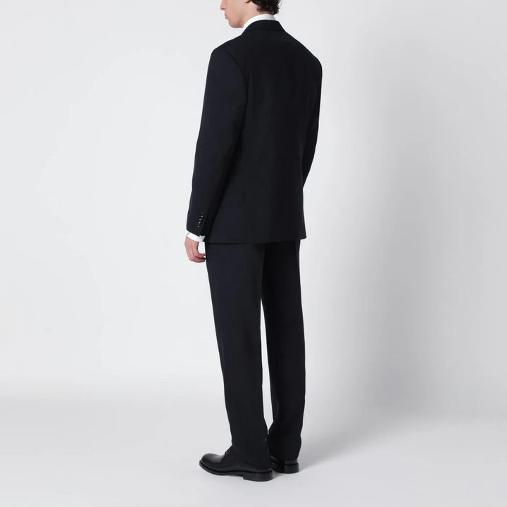 Lardini - Blue pinstripe wool single-breasted suit Brand Apparel &amp; Accessories