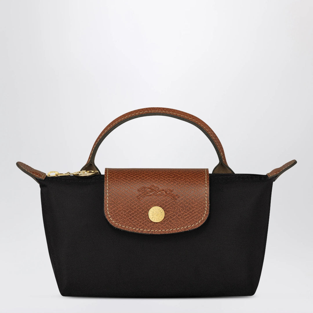 Longchamp - Le Pliage Original Pebble clutch bag black Brand Apparel &amp; Accessories U